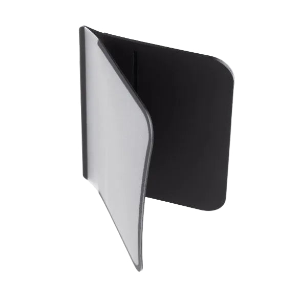 Magpul DAKA Everyday Folding Wallet Black folded view showing ultra slim minimalist everyday carry wallet with ID window