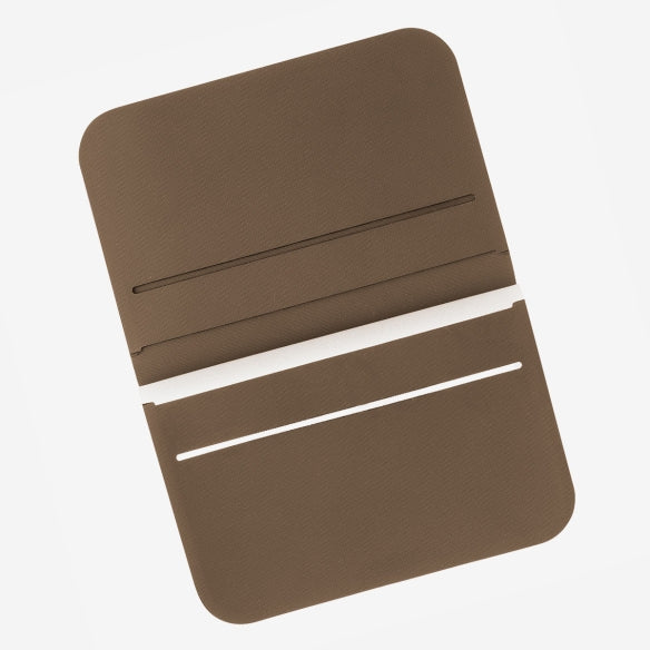 Magpul DAKA Everyday Folding Wallet Flat Dark Earth unfolded showing dual card storage sides and center divider