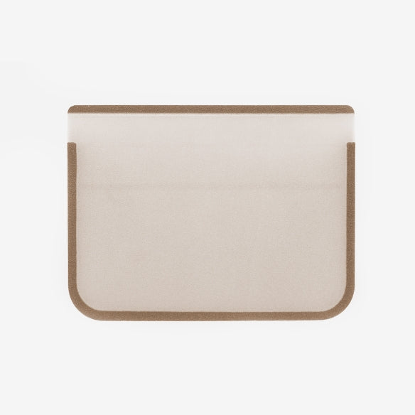 Magpul DAKA Everyday Folding Wallet Flat Dark Earth back showing transparent ID window for quick access
