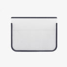 Magpul DAKA Everyday Folding Wallet Grey rear view showing transparent ID window for work and travel