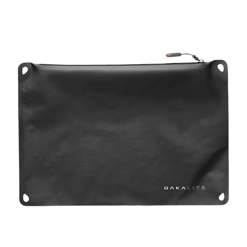 Magpul DAKA Lite Pouch Large Black front product shot showing lightweight 70D TPU coated nylon water resistant gear organizer