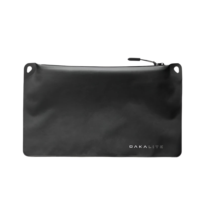 Magpul DAKA Lite Pouch Medium Black front view showing flexible 70D TPU coated nylon lightweight gear organizer