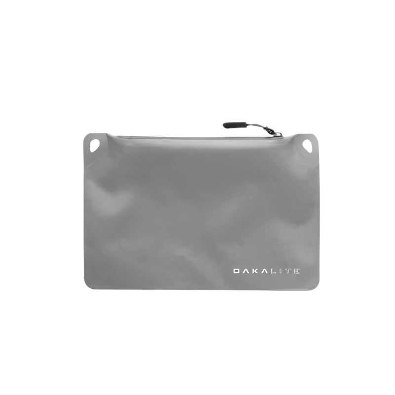 Magpul DAKA Lite Pouch Small Grey front product shot showing compact ultralight water resistant organizer