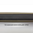 Magpul DAKA Pouch Medium close up of YKK AquaGuard water resistant zipper designed to block moisture and protect tools EDC gear electronics and range equipment in wet conditions