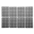 Magpul DAKA Universal GRID Organizer Rifle Kit with eight GRID panels six triple blocks six double blocks four DAKA gear straps and adhesive gap shims laid out side by side showing complete modular rifle case insert system