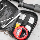 Magpul DAKA Utility Organizer Red used inside backpack organizing electronics and EDC tools