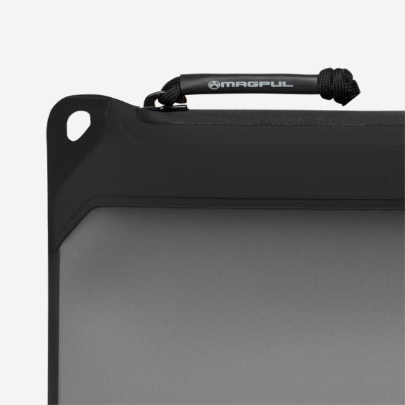 Magpul DAKA Window Pouch Medium Black close up of clear window panel for quick content identification inside range bag