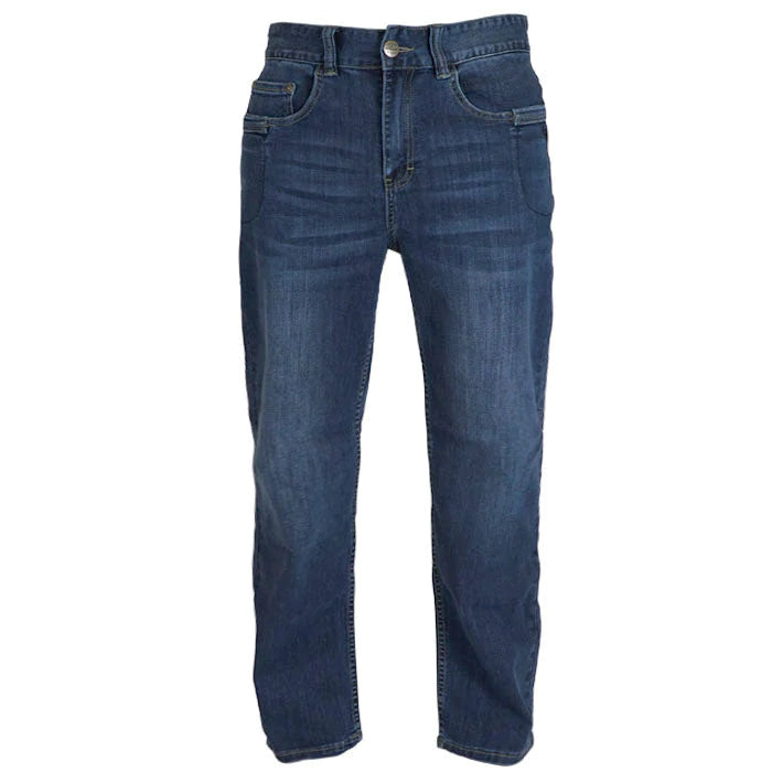 Tactical jeans in Vintage Wash from Tactical Distributors McQuade line shown from the front