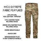 TD Cordell NYCO Extreme Combat Pants Multicam Combat Pant TD Apparel 