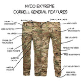 TD Cordell NYCO Extreme Combat Pants Multicam Combat Pant TD Apparel 