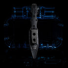Dynamis Neptune IWB knife handle close up showing scale grip system for secure retention in wet and high stress environments