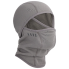 Outdoor Research Fleece Balaclava in Pewter Grey on a white background 