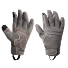 Outdoor Research Ironsight II FR Glove in Wolf Grey flame resistant tactical duty gloves with Nomex Kevlar backhand, goat leather palm, and reinforced knuckle protection built for military combat gear, law enforcement operations, and fire resistant shooting applications