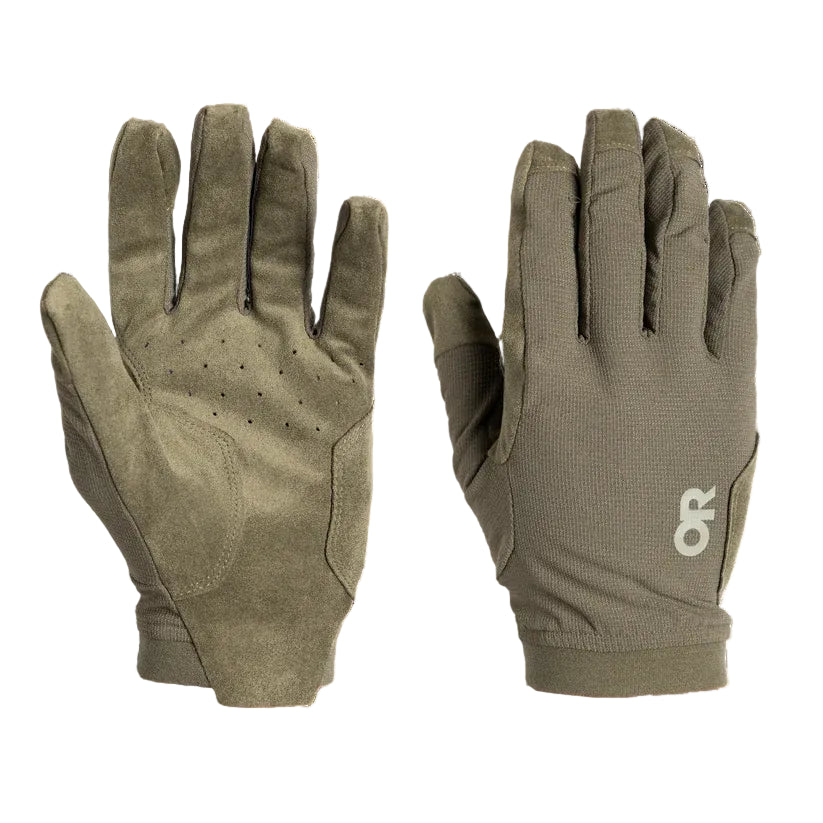 Coyote Outdoor Research Ironsight II LT Gloves worn in a tactical field environment, showing high dexterity control, breathable lightweight construction, and real world performance for shooting, training, and military applications.