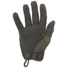 PIG FDT Alpha Gloves Multicam Black palm side highlighting single layer palm design and ultra thin trigger finger material for precision weapon handling