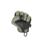 Closed fist view of the PIG FDT HADES Hot Weather Glove in Ranger Green showcasing the flexible knuckle design and lightweight construction.