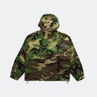 M81 Woodland Camouflage jacket on a light gray background