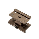 Reptilia DOT Mount shown alone with no rifle or optic attached highlighting the slim 7075 T6 aluminum construction and Picatinny compatible lower one third co witness design.