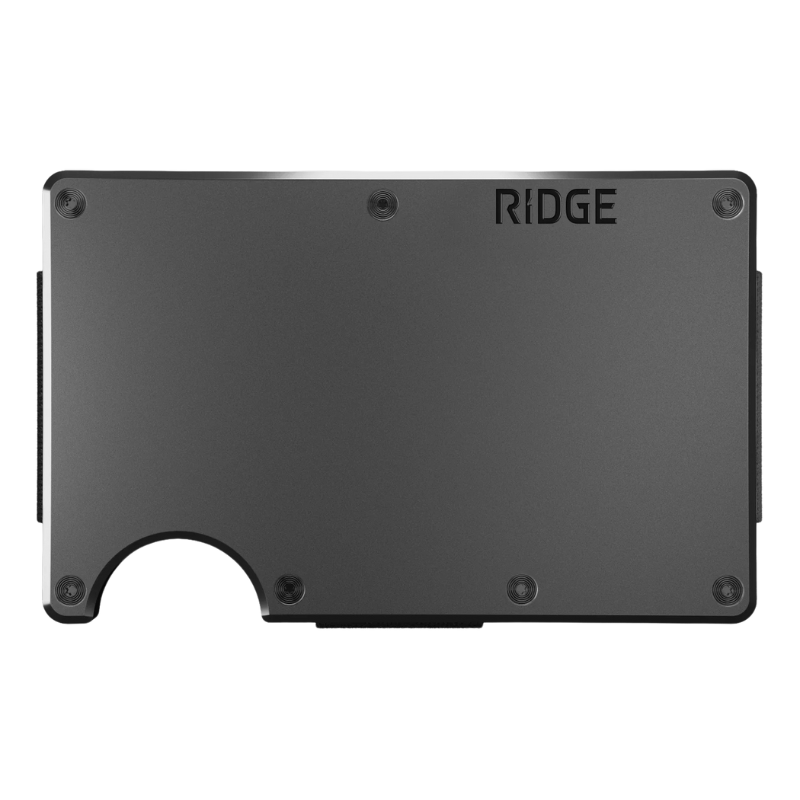 Ridge Titanium Wallet | RFID-Blocking Minimalist EDC Wallet – Tactical ...