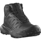 Three quarter side view of Salomon FORCES Amphib Assault amphibious tactical shoes, lightweight maritime footwear with Matryx Kevlar reinforced upper, Quicklace system, drain zones, and Contagrip outsole built for combat swimmer, shoreline infiltration, and wet terrain missions