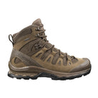 Ranger Brown Salomon Quest 4D Forces 2 Boot designed for long-distance movement, stability, and all-day support in harsh environments.
