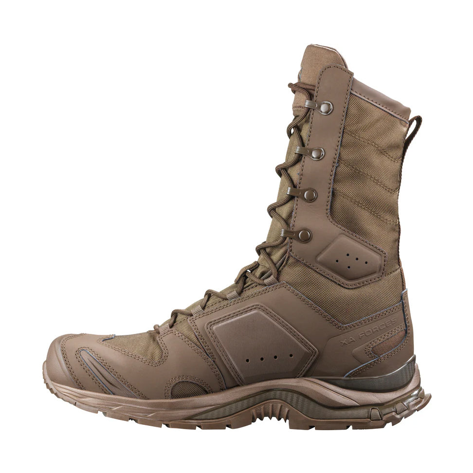 Pair of Salomon XA Forces Jungle Boots showcasing the lightweight tactical design, aggressive outsole, and supportive high-cut profile.