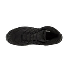 Top view of the Black Salomon XA Forces Mid tactical boot showing the Quicklace closure system and streamlined upper design.