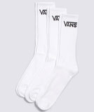 Vans Classic Crew Socks 3 Pack size 9.5-13 Socks Vans White 