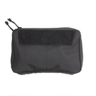 Shaw Concepts NERD Pouch Large in Black expanded tactical admin pouch and EUD organizer with full loop interior, elastic organizer bands, and MOLLE PALS mounting built for plate carriers, chest rigs, military combat gear configurations, and law enforcement duty loadouts made in the USA