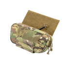 Shaw Concepts RAID Pouch LITE in Multicam featuring a low-profile hanger pouch design with a First Spear Tube mounting flap and compact utility storage.