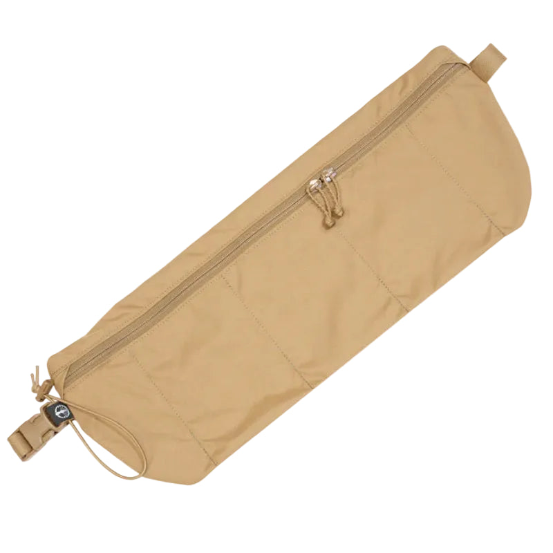 Shaw Concepts ReUp Bandolier .308 in Coyote modular rifle magazine bandolier for .308 and 5.56 platforms, lightweight crossbody ammo carrier with side utility pockets built for field operations, recce loadouts, truck gun setups, and military combat gear staging made in the USA