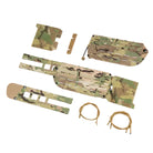 Assembled Shaw Concepts S-LOK 5-inch Cummerbund in Multicam featuring full-length MOLLE webbing, First Spear Tubes integration, and a reinforced structural design.