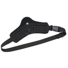 Shaw Concepts Side Kick V2 Holster Pad in Black, padded drop leg holster adapter with closed cell foam and spacer mesh backing compatible with Safariland UBL, True North MHA, and QLS systems for improved comfort on duty gear, combat gear setups, and tactical range loadouts made in the USA