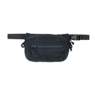 Spiritus Systems BIG Fanny SACK in Black with adjustable waist strap, buckle closure, and front zippered storage pocket
