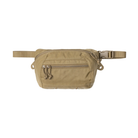 Spiritus Systems BIG Fanny SACK in Coyote Brown with adjustable waist strap, front zippered pocket, and drainage grommets