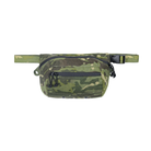 Spiritus Systems BIG Fanny SACK in Multicam Tropic camouflage with front zippered pocket and adjustable buckle waist strap