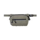 Spiritus Systems BIG Fanny SACK in Ranger Green with front zippered pocket, black zipper pulls, and adjustable waist strap