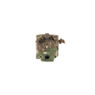 Spiritus Systems Frag Grenade SPUD Pouch in Multicam camouflage with laser-cut scrim retention flap and secure snap closure.