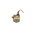 Spiritus Systems Frag Grenade SPUD Pouch rear view in Multicam showing MOLLE mounting straps and attachment hardware.