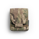 Spiritus Systems JSTA Pouch in Multicam camouflage featuring a compact general-purpose storage compartment with hook-and-loop flap closure.