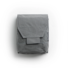 Spiritus Systems JSTA Pouch in Wolf Grey featuring a compact general-purpose storage compartment with hook-and-loop flap closure.