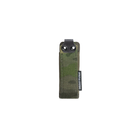 Spiritus Systems Pistol Mag Pouch in Multicam Tropic green camouflage with dual metal retention grommets.