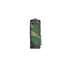 Spiritus Systems Pistol Mag Pouch in Woodland camouflage with a low-profile design and dual metal retention grommets.