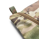 Close up of Spiritus Systems BII Wonton Pouch reinforced webbing loop for carabiner attachment and improved handling