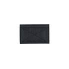 Velcro backing of panel with diagonal stitched details, shown flat against a solid white background.