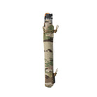 Side profile of the Spiritus Systems Magic Stick Pouch in MultiCam highlighting the slim design and adjustable retention system.