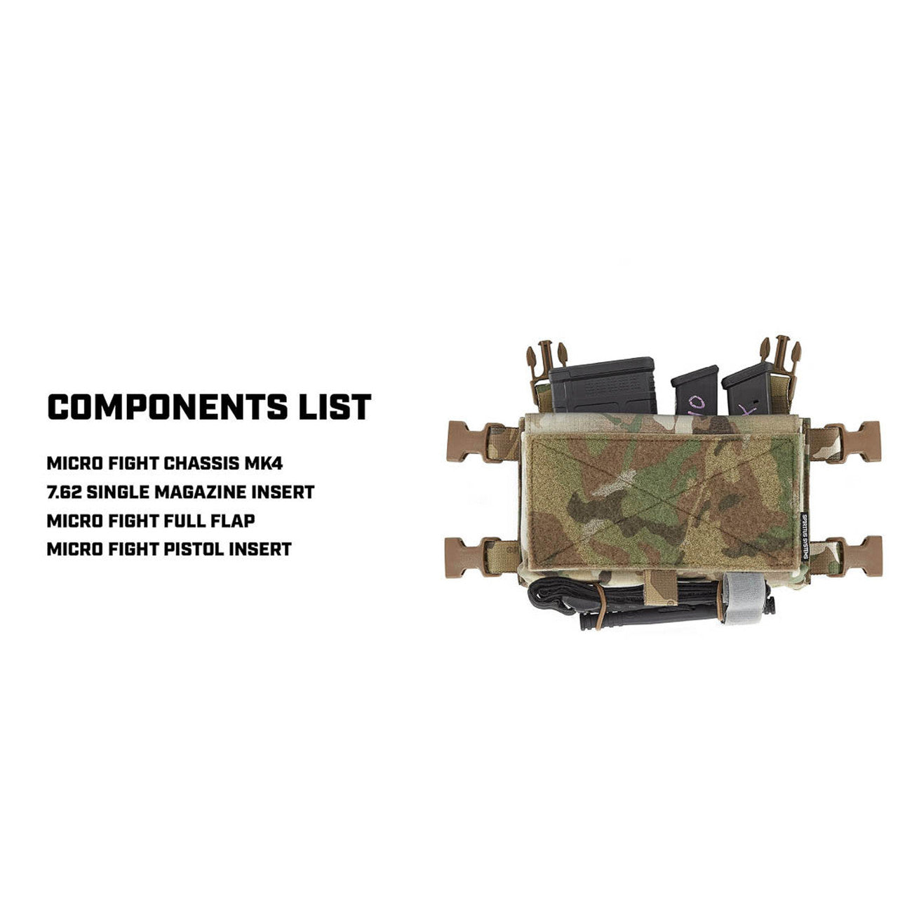 Spiritus Micro Fight Chassis Mk4 | Modular Chest Rig Base