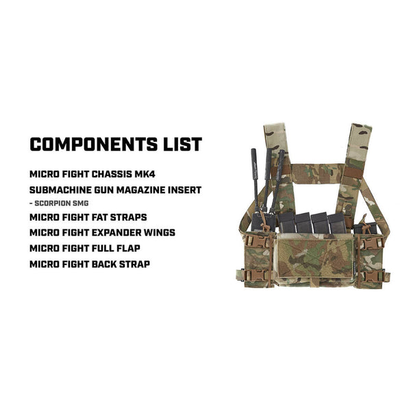 Spiritus Micro Fight Chassis Mk4 | Modular Chest Rig Base – Tactical ...