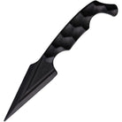 Stroup Knives Ultralite Non Metallic fixed blade in black made from injection molded Zytel with one piece construction and discreet carry design