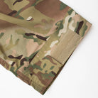 Close-up of TD Cordell Amphib Combat Pants V2 in MultiCam® Agility showing the improved cinch strap adjustment for dialing in a secure, custom fit. Amphibious tactical pants built with Brookwood quick-dry fabric, reinforced stitching, and field-ready versatility for EDC, training, and deployments.